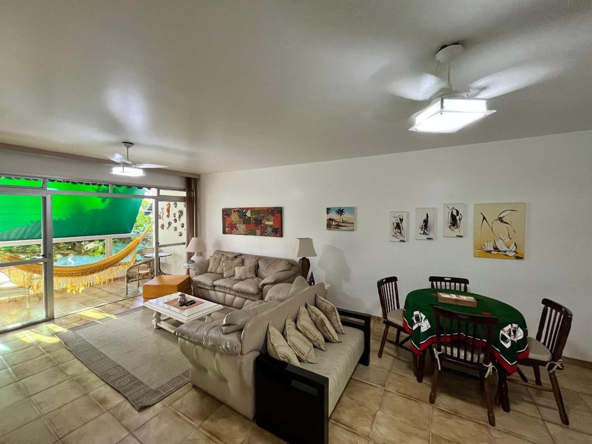 Super Aconchegante E Espacoso - Sacada Ampla E Perto Da Praia - Super Confortavel - Ap. 13 - Ed. Maison Du Parc Guarujá Eksteriør bilde
